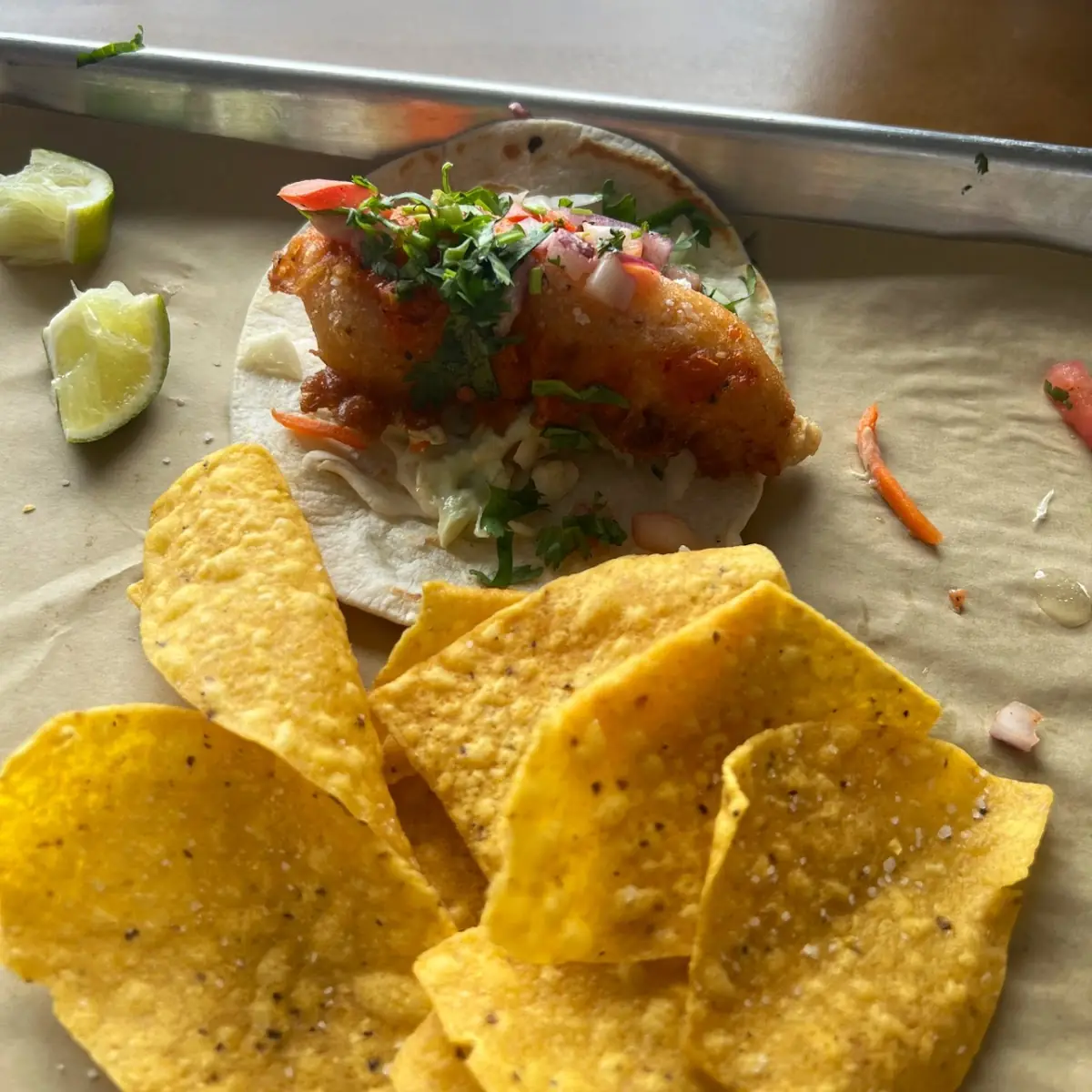 Baja Cod Street Tacos