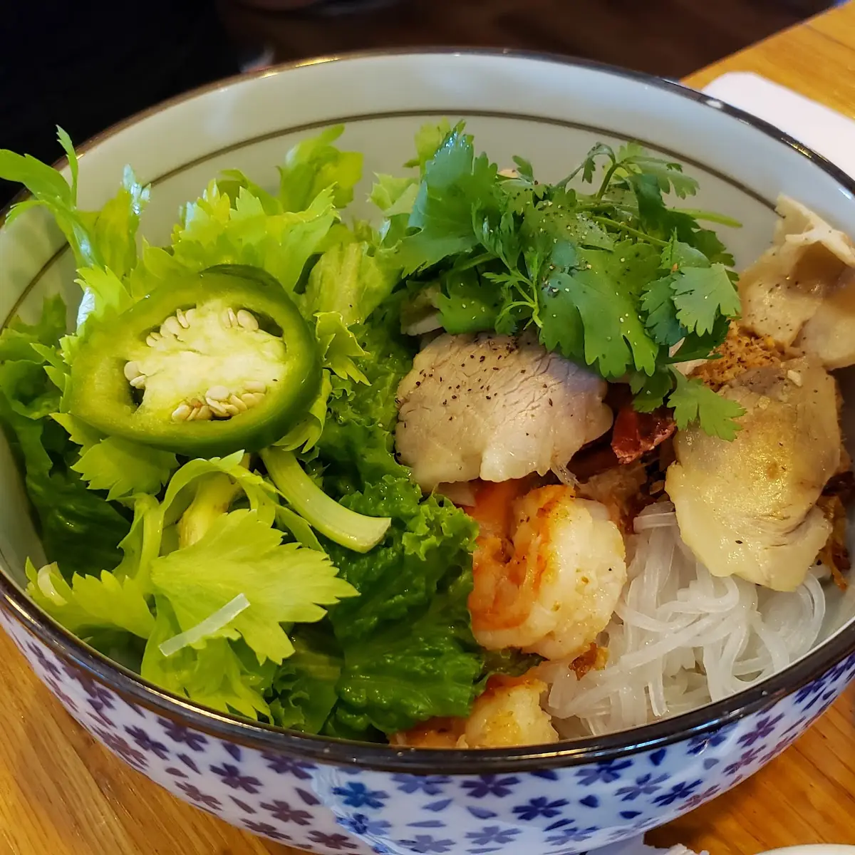 Bún Tôm Thịt Nướng