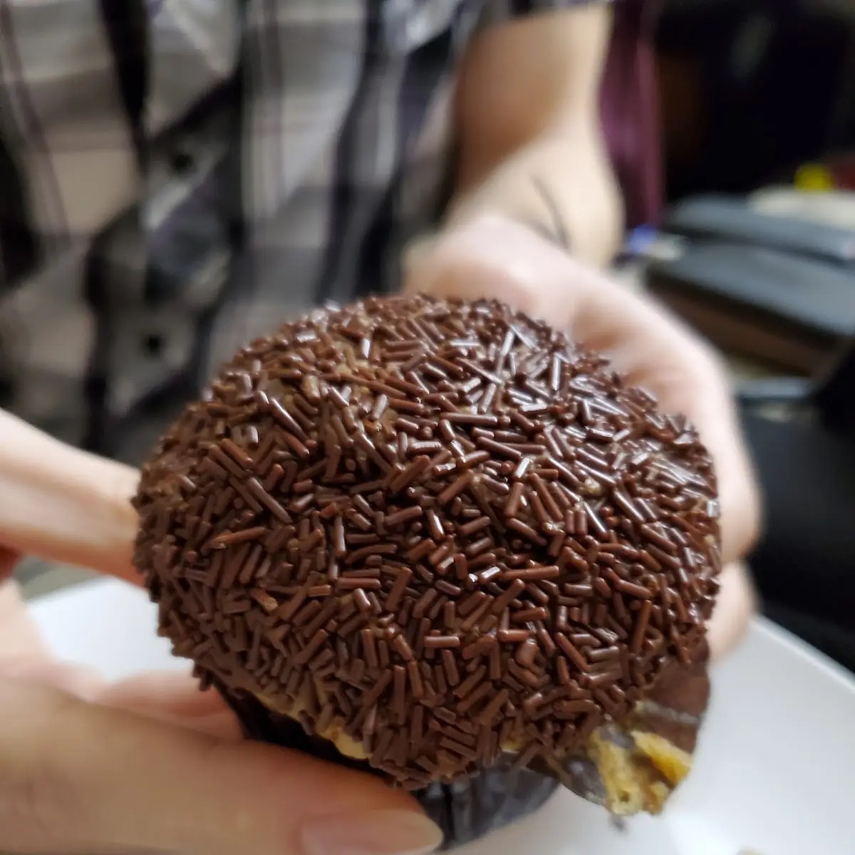 Peanut Butter Chocolate Cupcake