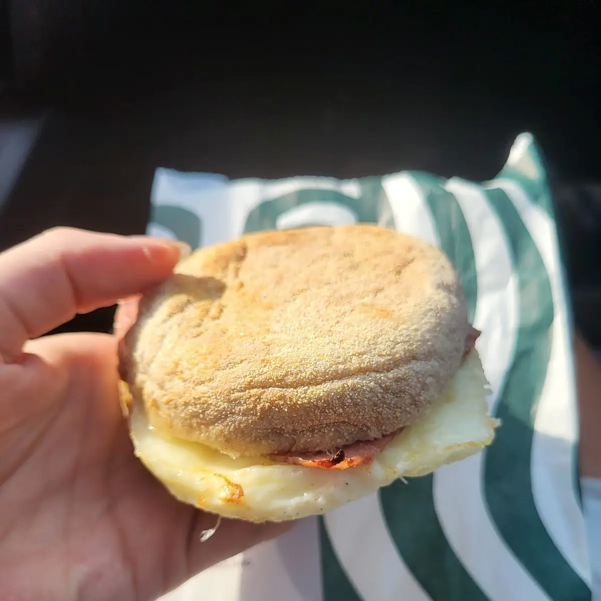 Turkey Bacon Cheddar & Egg White Sandwich