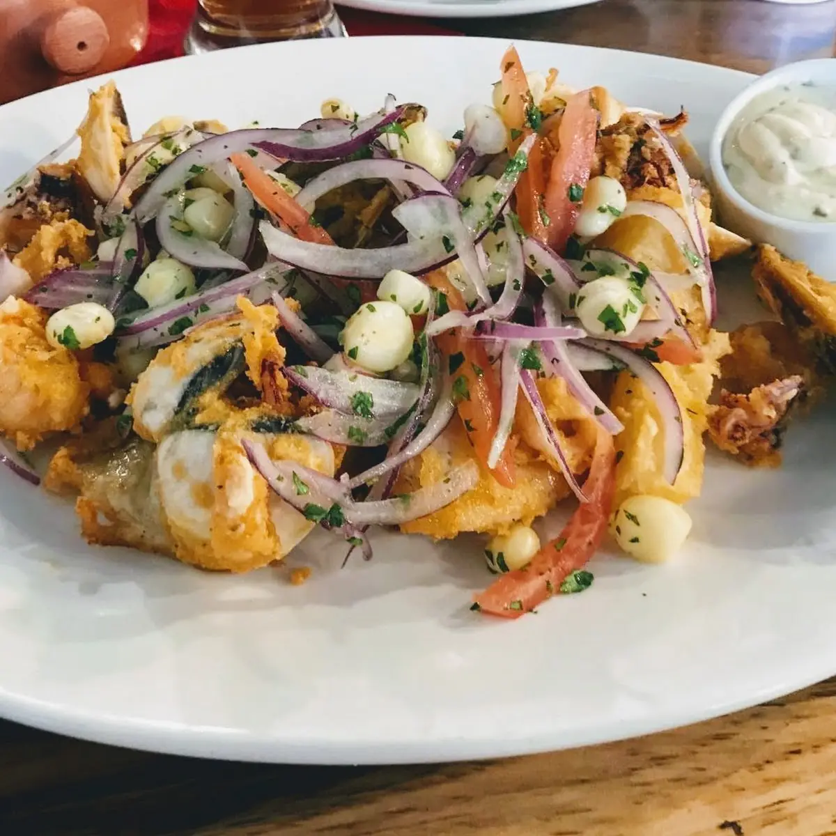 Peruvian Fried Calamari