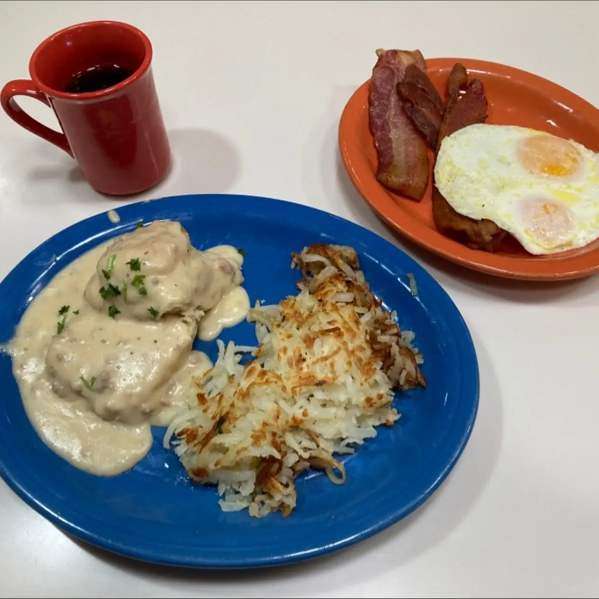 Ham Steak & Eggs