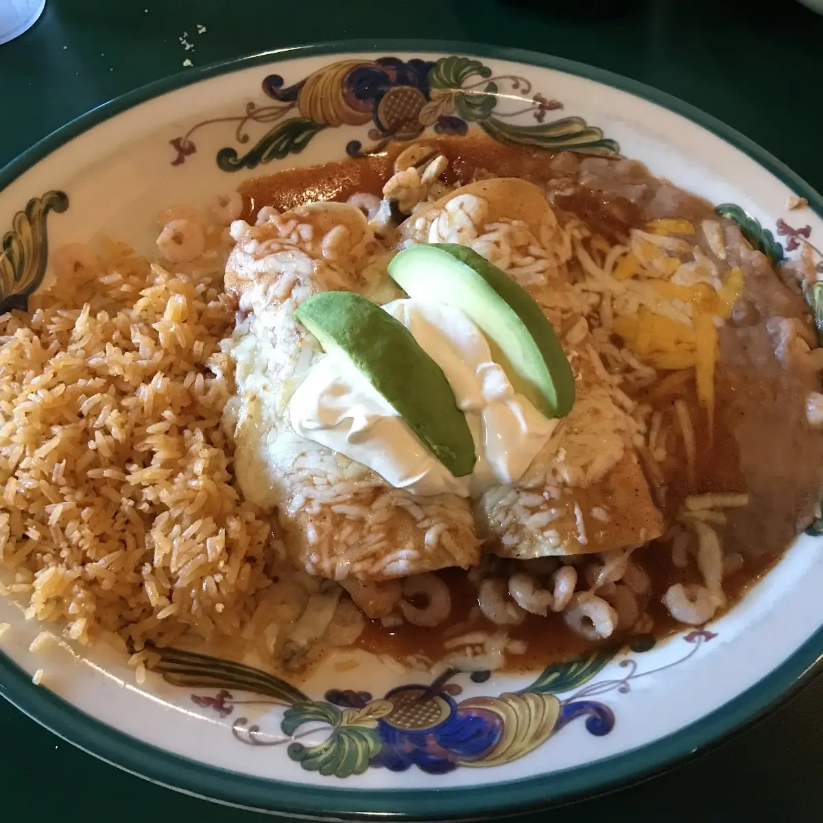 One Enchilada Rice and Beans