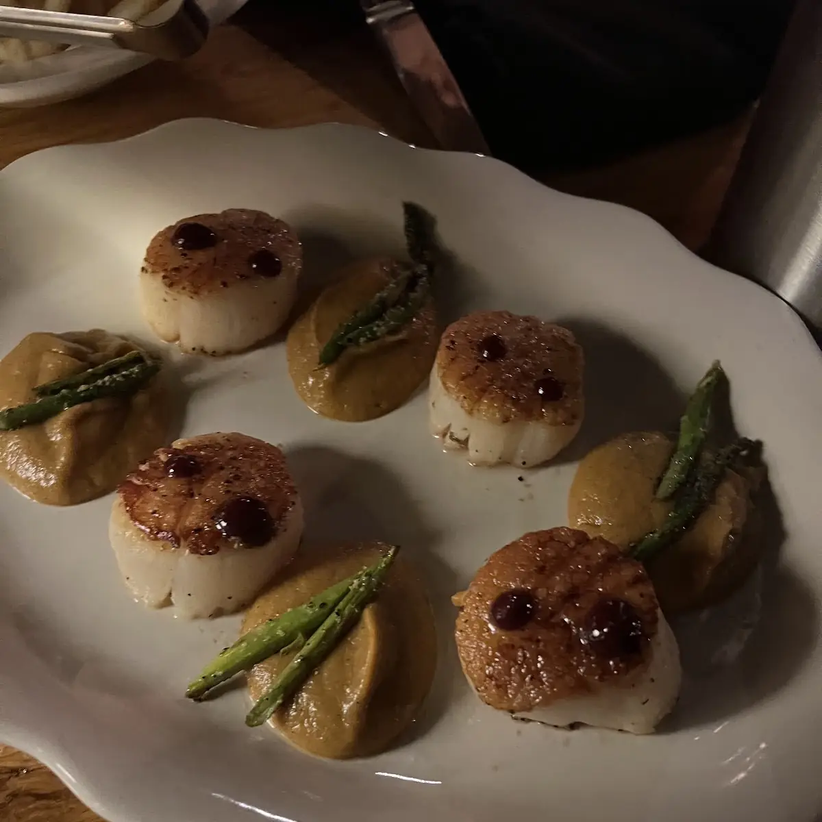 Pan Seared Scallops