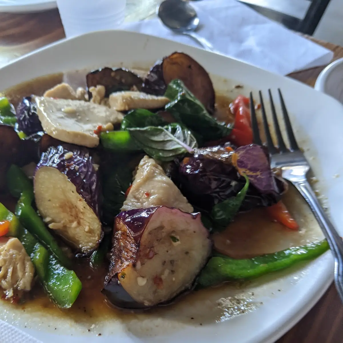Basil Eggplant