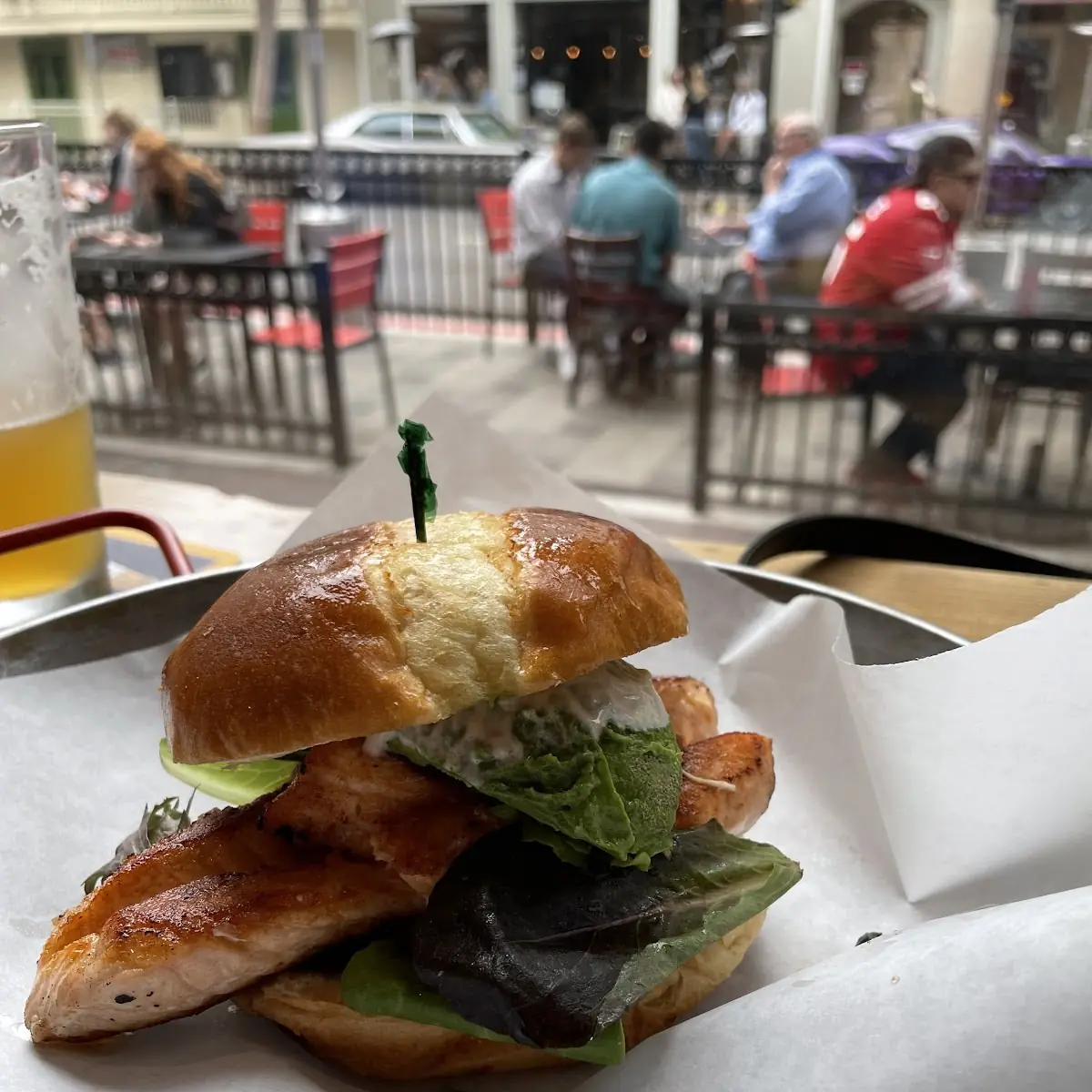 Salmon Burger