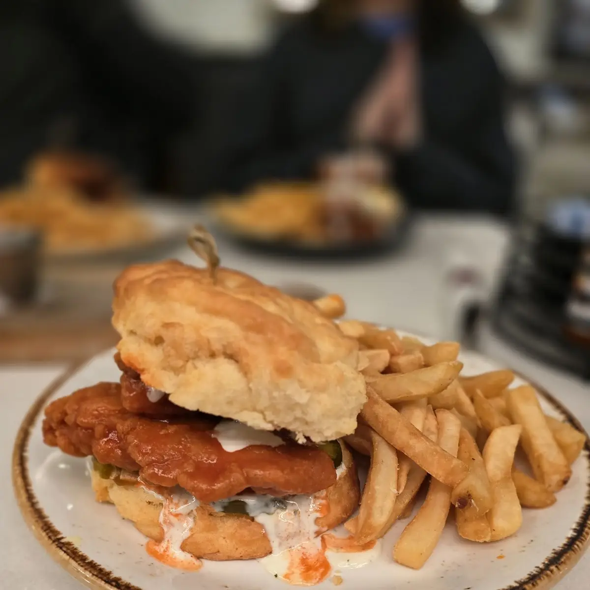 Nashville Hot Chicken Biscuit