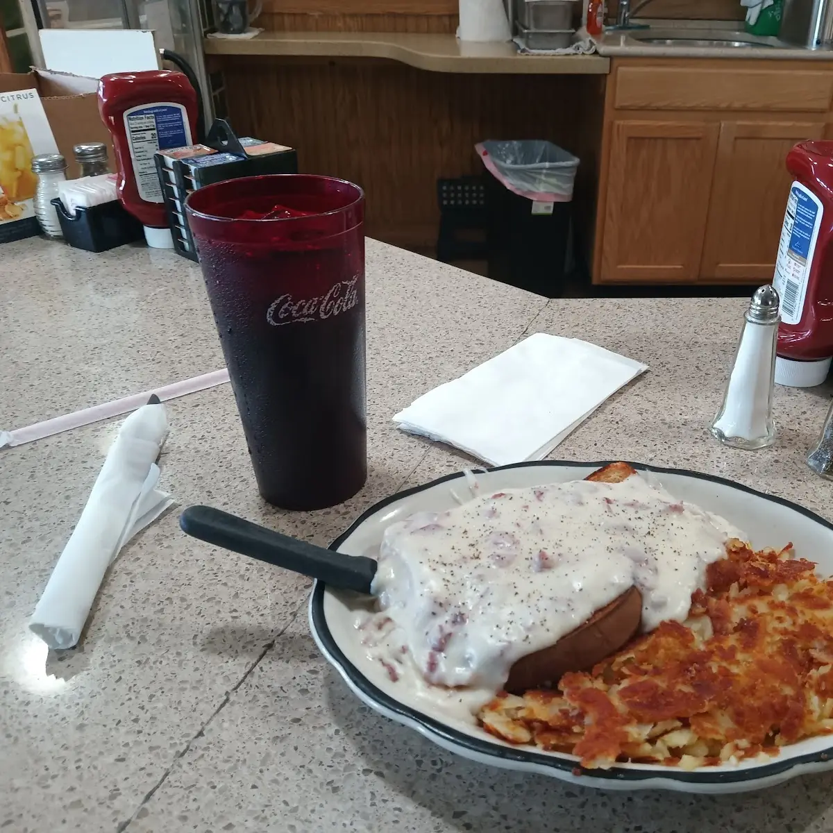 Chipped Beef on Toast