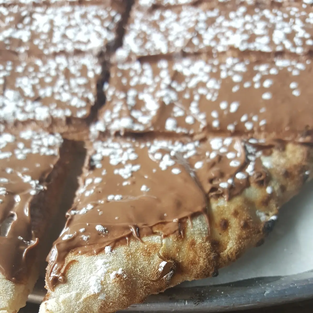 Nutella Dessert Pizza
