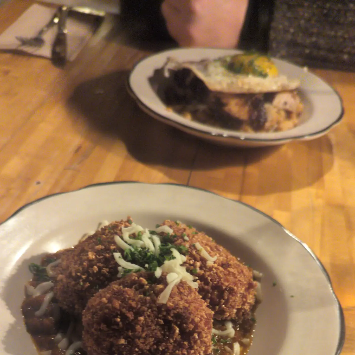 Chicken Parmesan Arancini