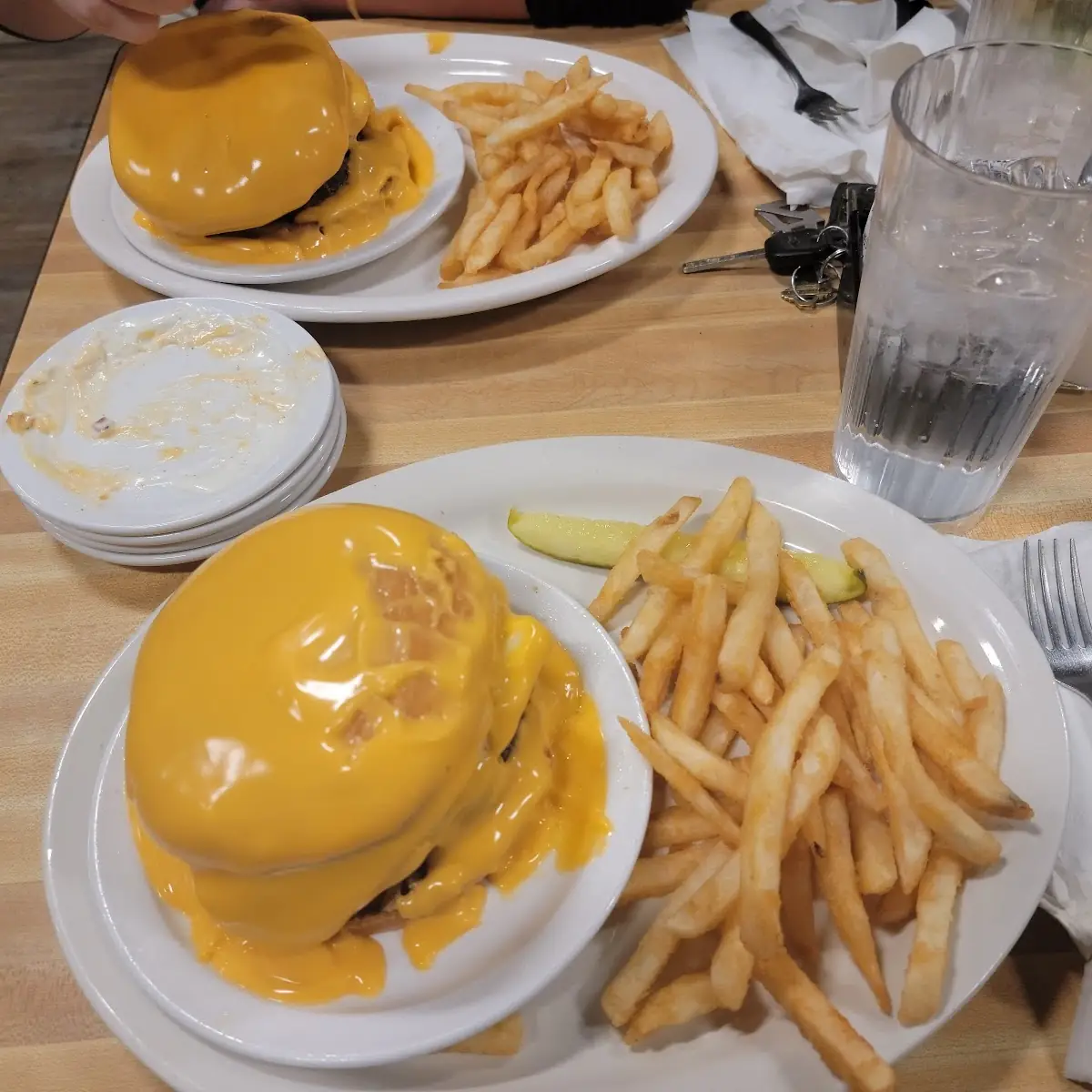 Cheddar Bacon Burger