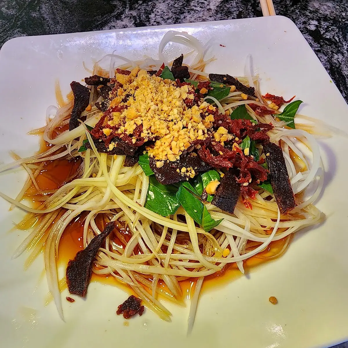 Gỏi Đu Đủ Khô Bò