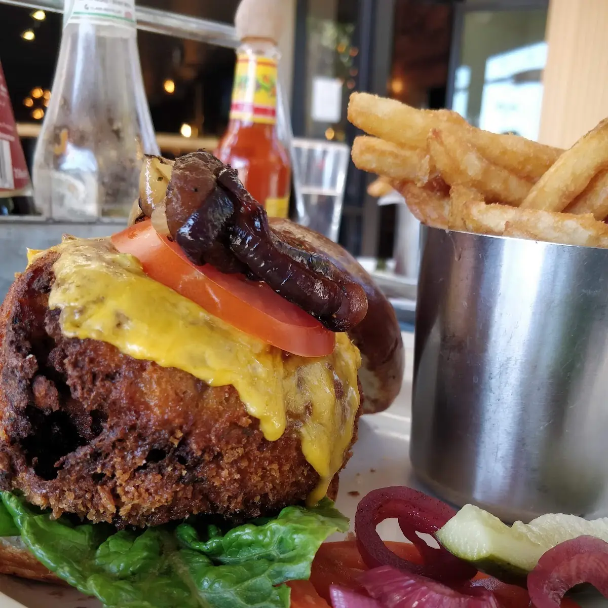 Spicy Veggie Burger