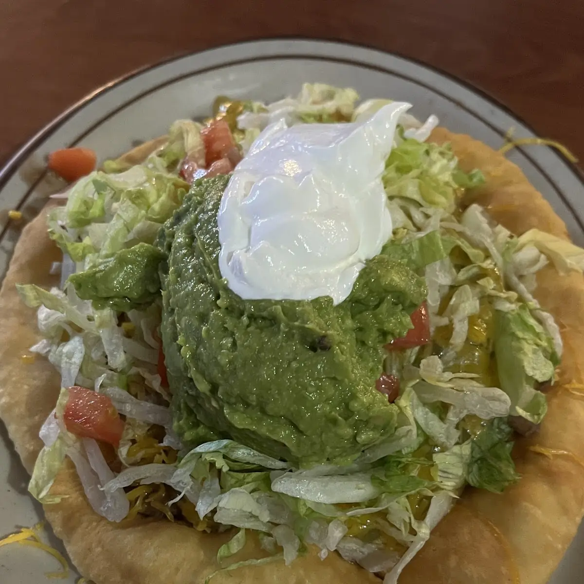 Indian Taco Plate