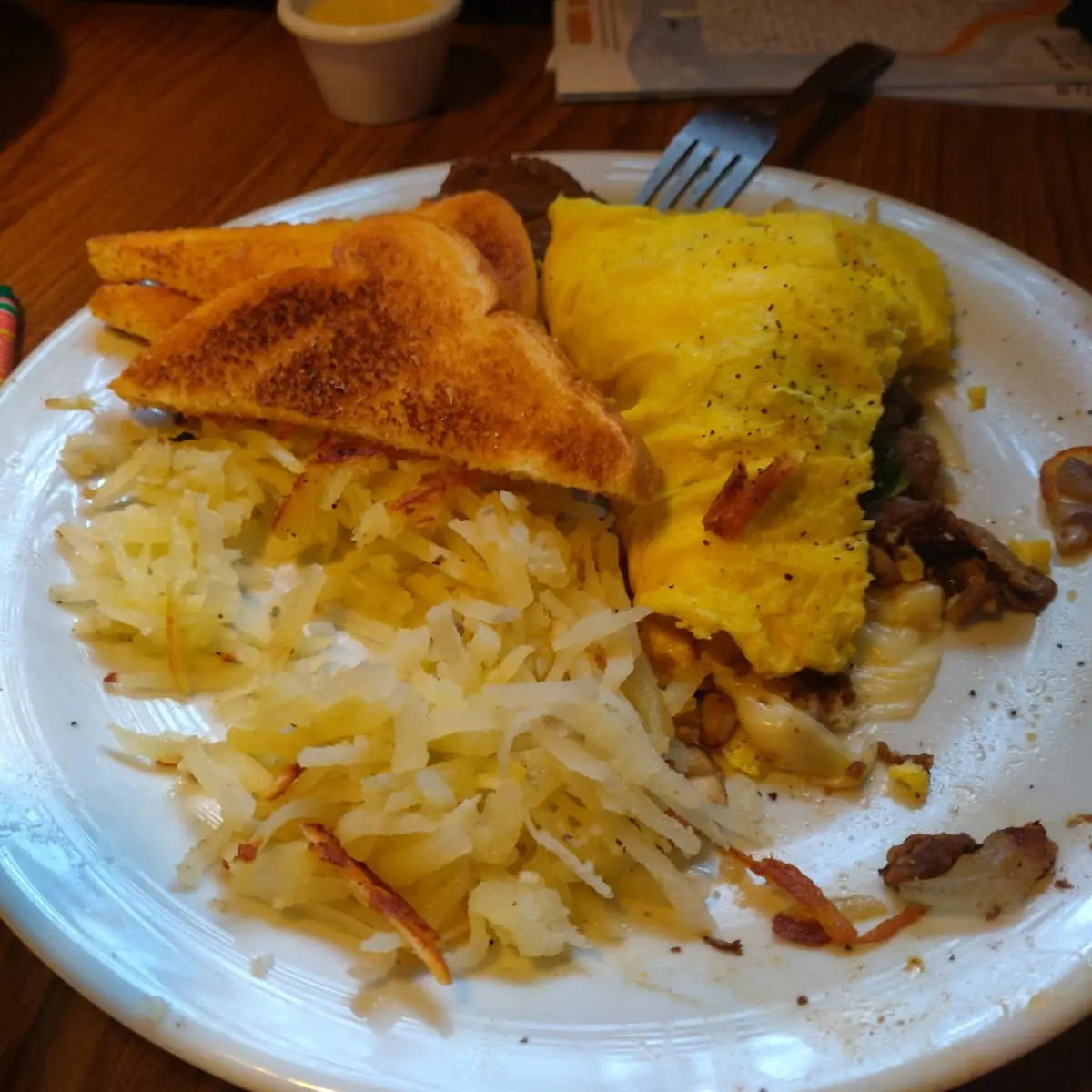 My Hammy & Cheese Omelette