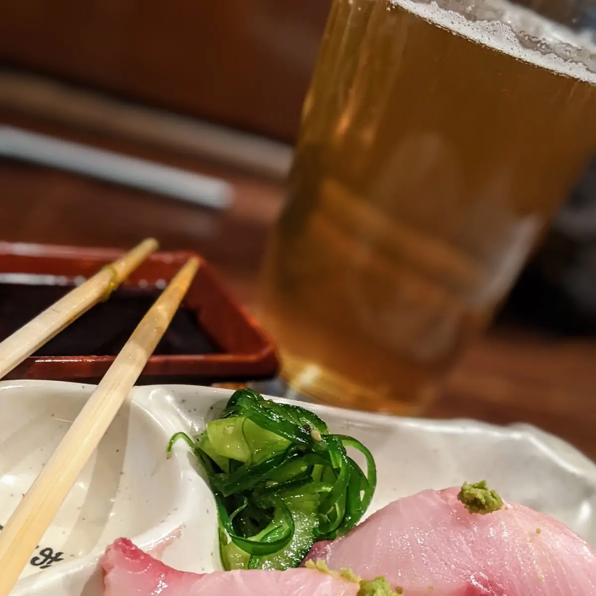 Umi's Hamachi Nigiri
