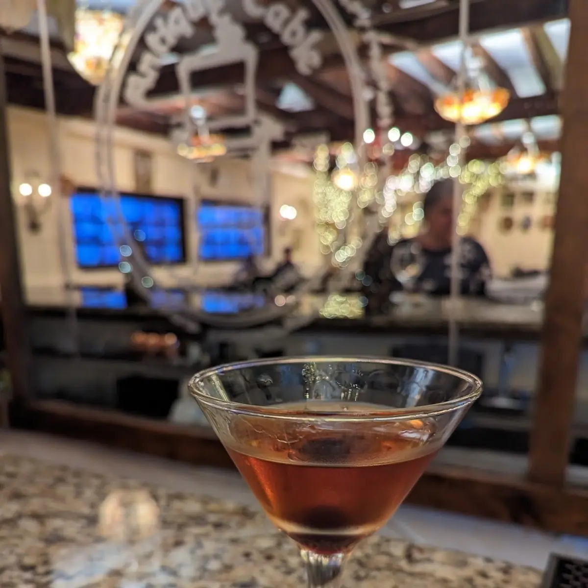 Blood Orange Manhattan