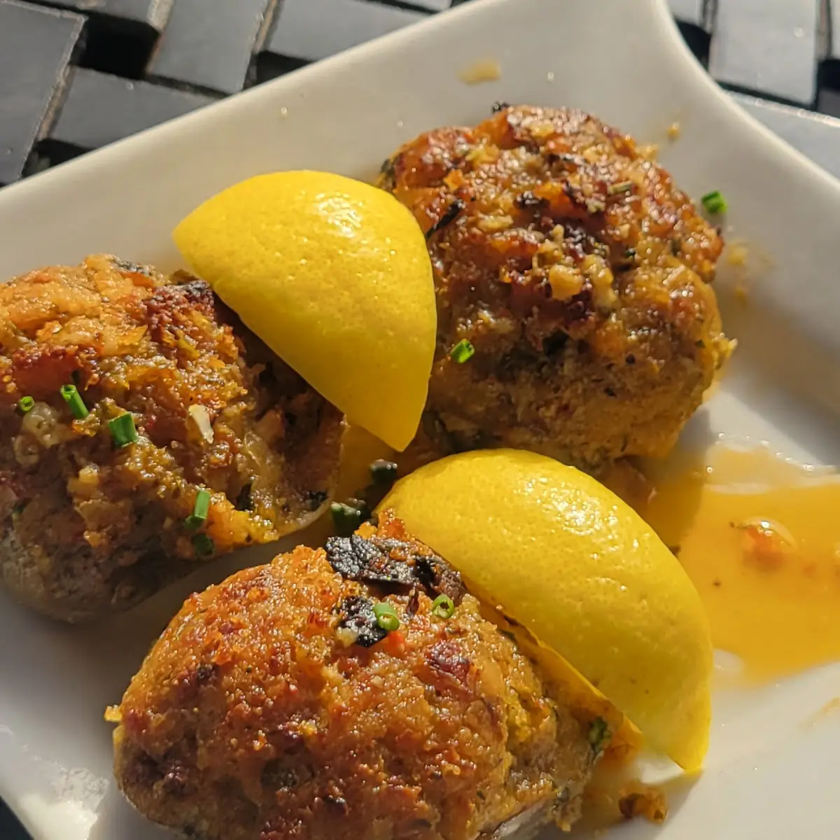 Overstuffed Baked Clams