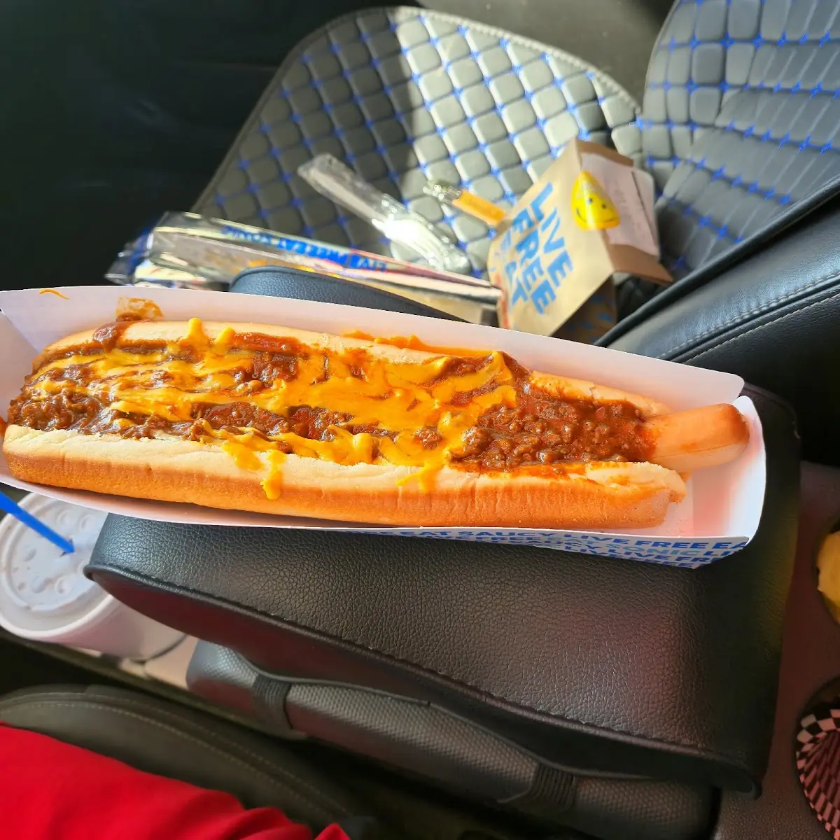 Foot Long Chili Cheese Dog