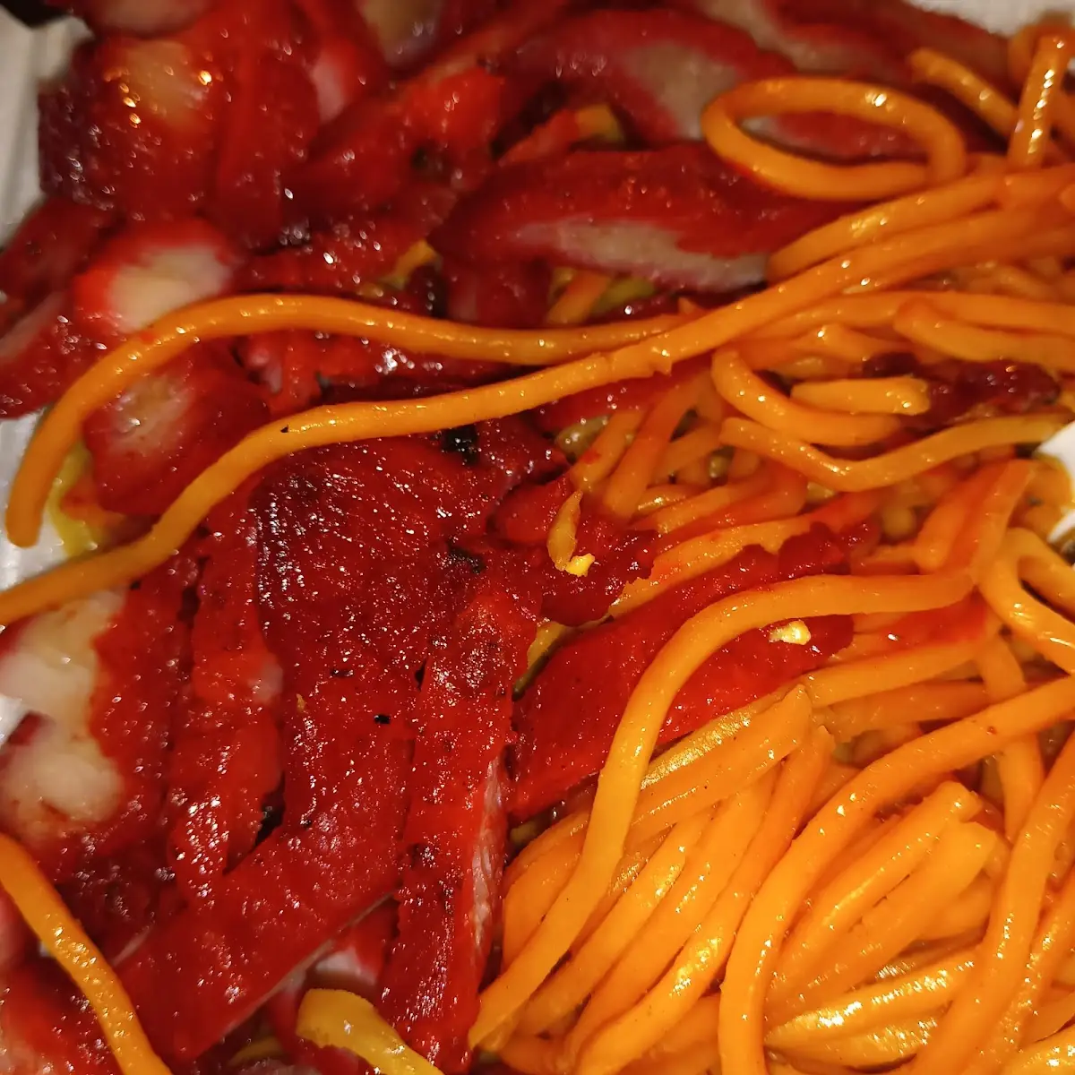BBQ Pork Chow Mein