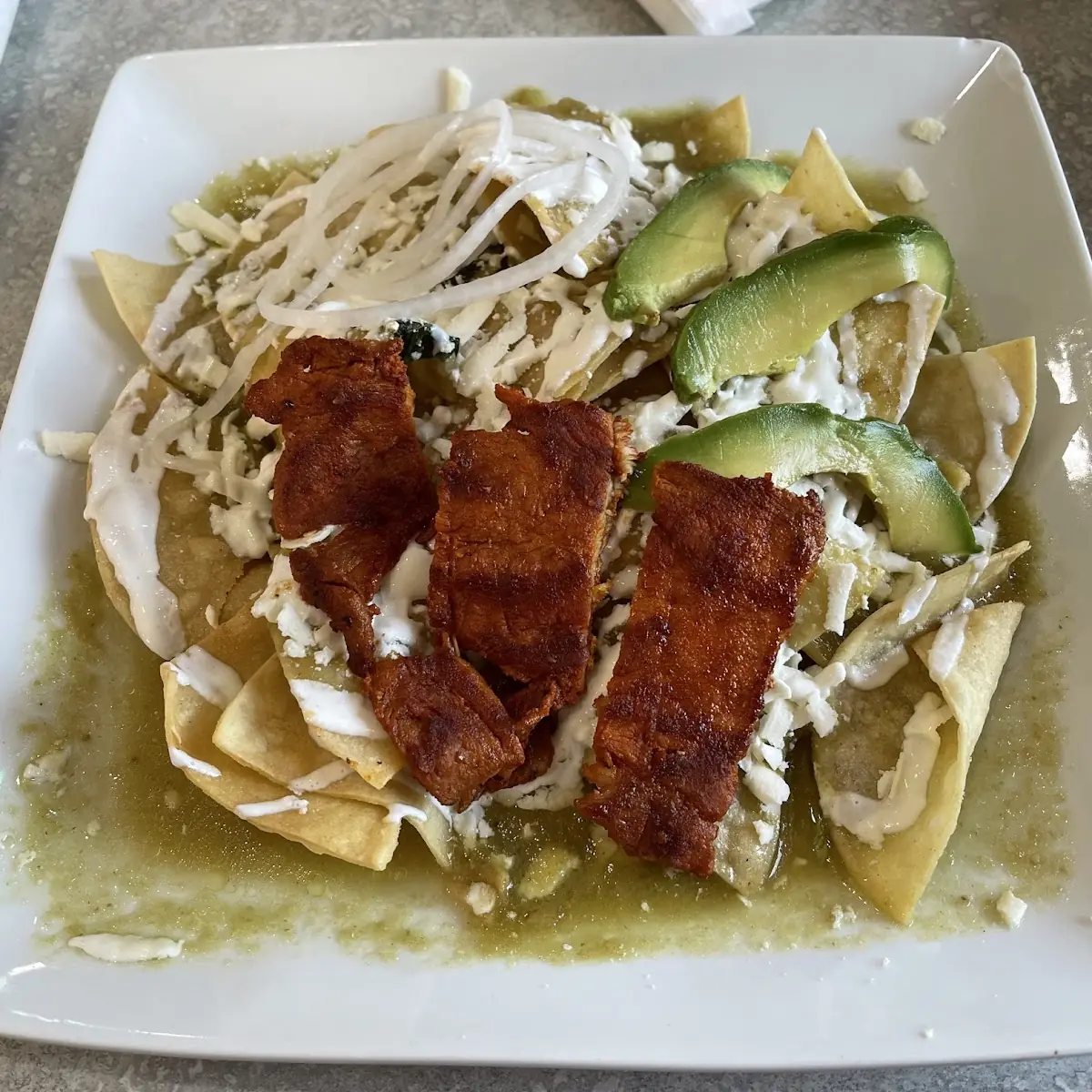 Chilaquiles Verdes
