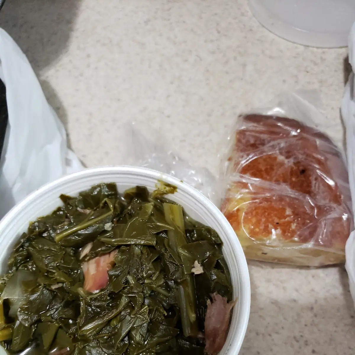 Collard Greens and Cornbread