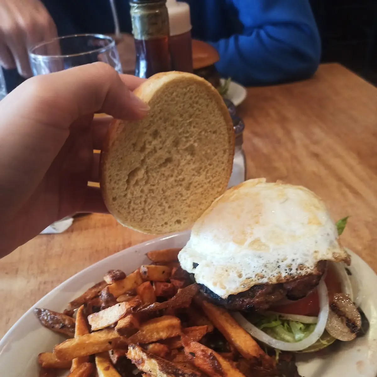 Druid Burger with Hand Cut Fries
