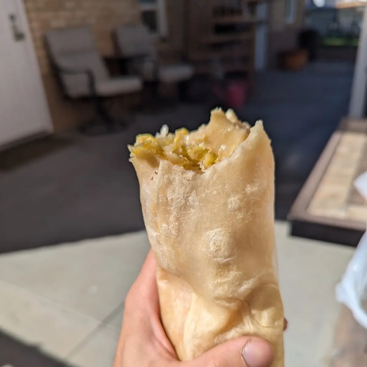 Ground Beef Burrito