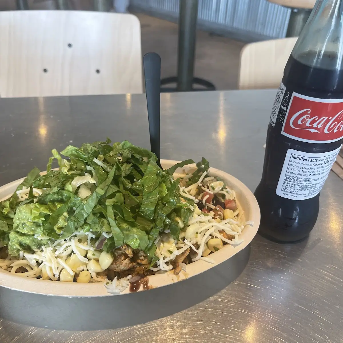 Brown Rice and Beans and Cheese Burrito