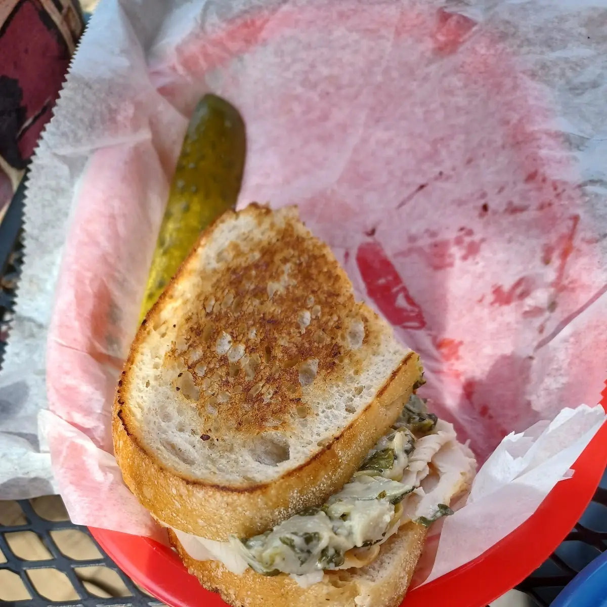 Turkey and Artichoke Sandwich