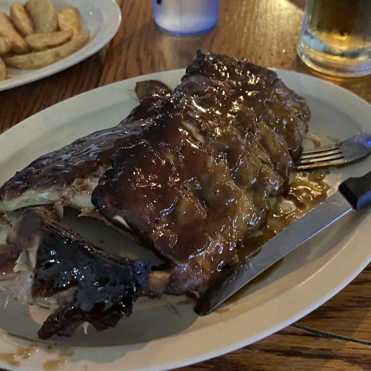 Season Steak Friend Garlic Bread