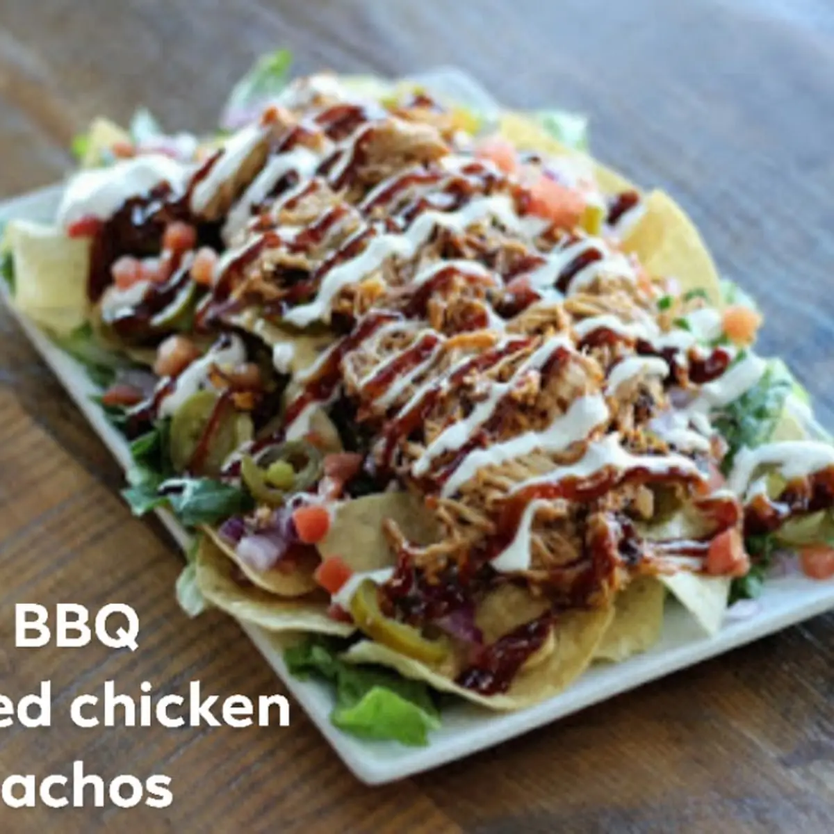 BBQ Pulled Chicken Nacho