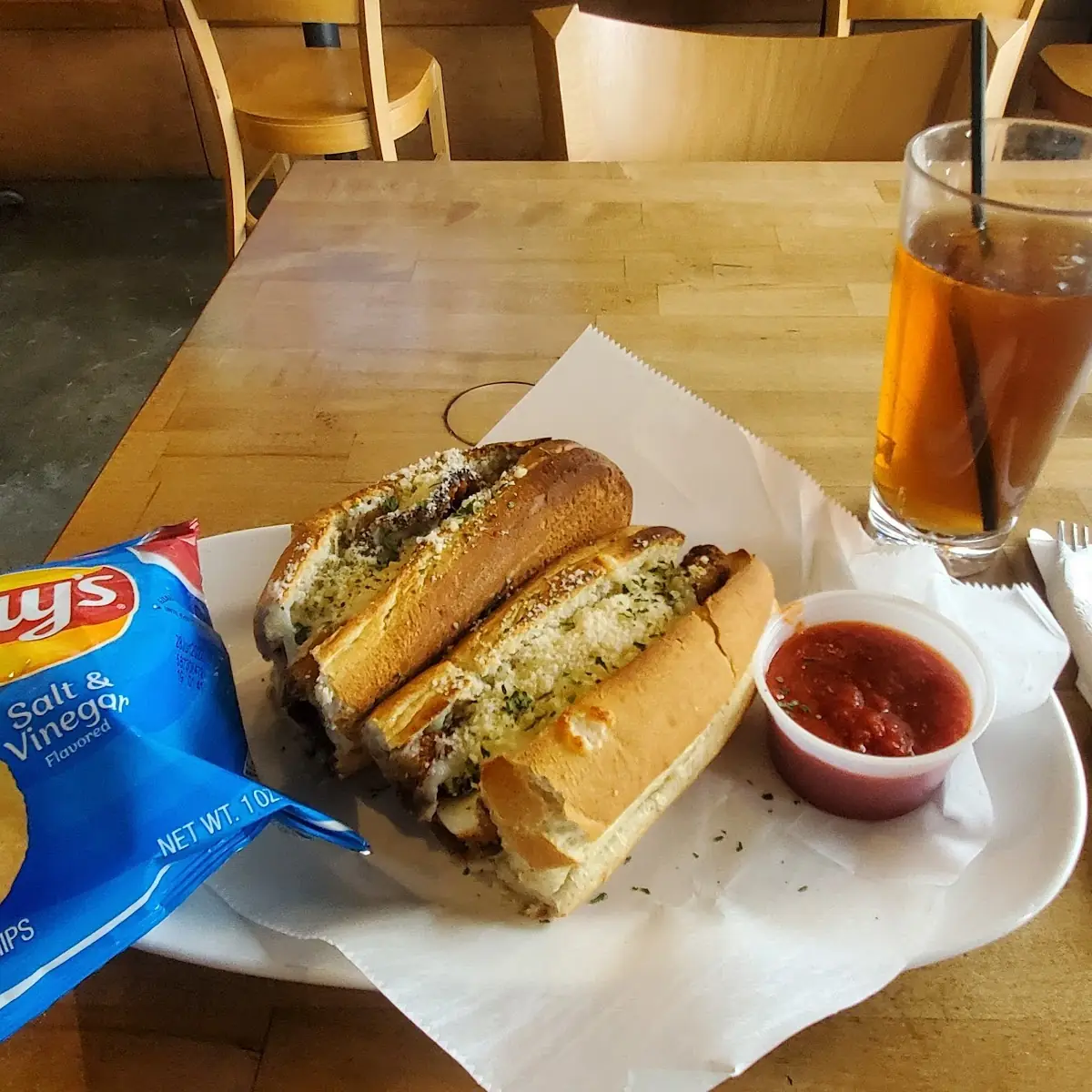 Eggplant Parmigiana Sub