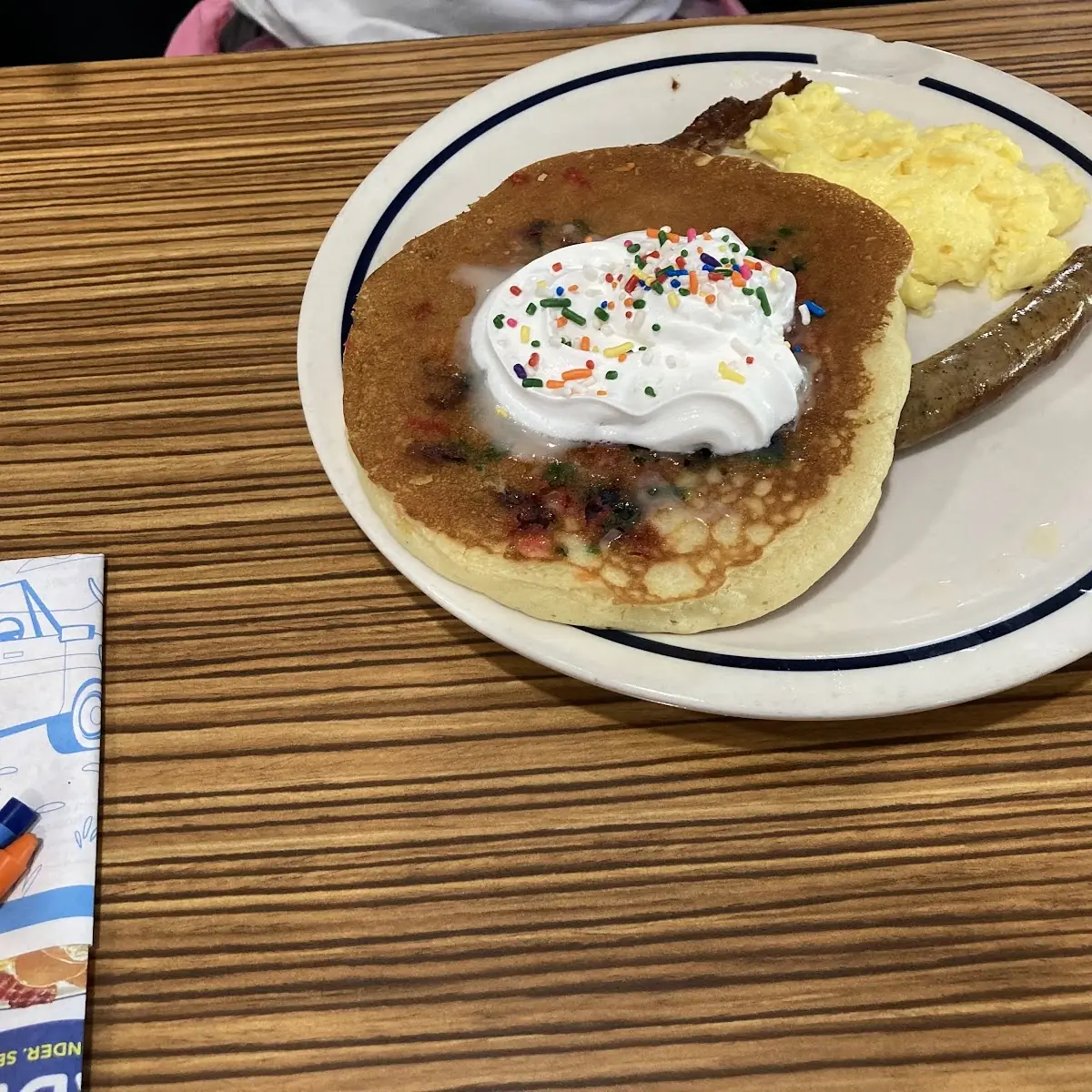 Jr Cupcake Pancake Combo