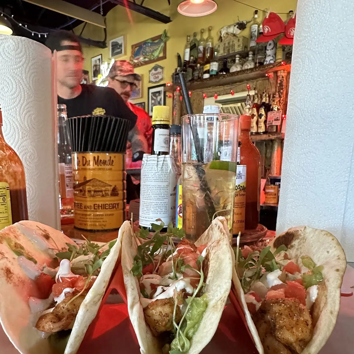 Blackened Shrimp Tacos Special