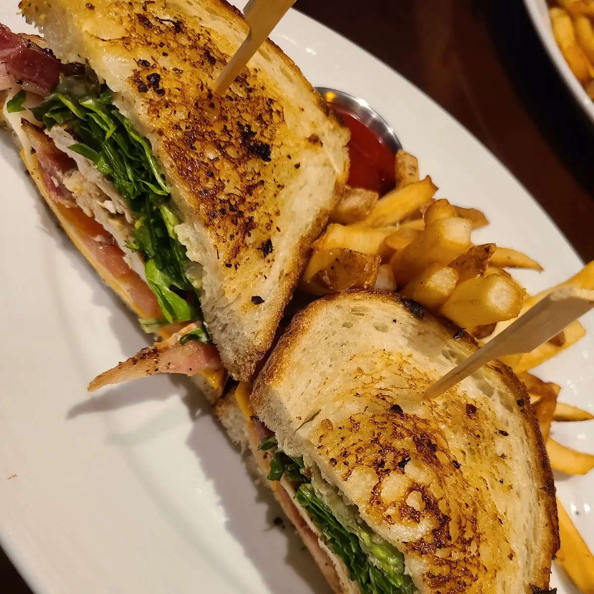 Knife & Fork Crab N Artichoke Sandwich