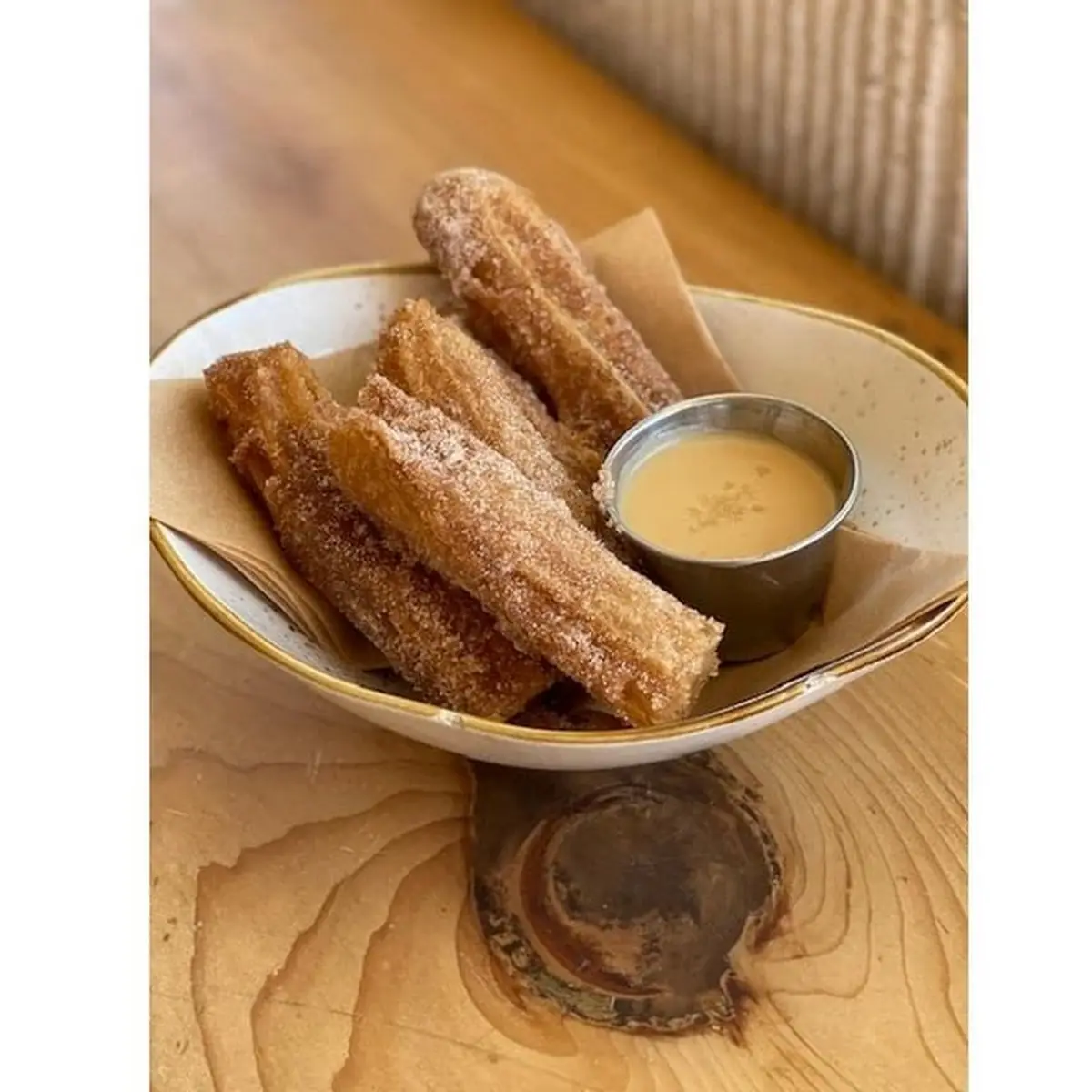 Pumpkin Spiced Vegan Churros