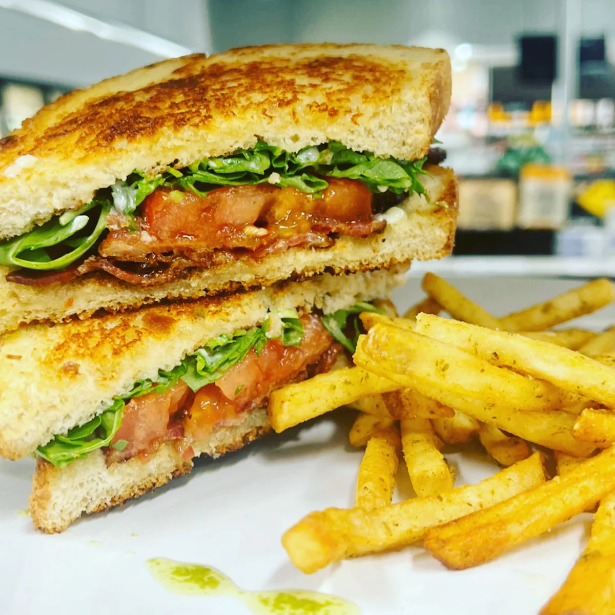 Hummus and Veggies Sandwich