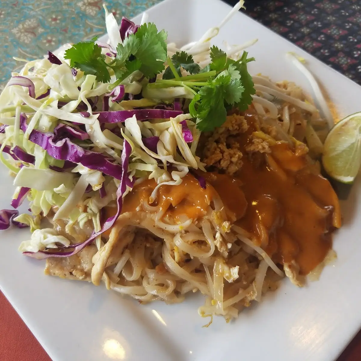 White Pad Thai Chicken