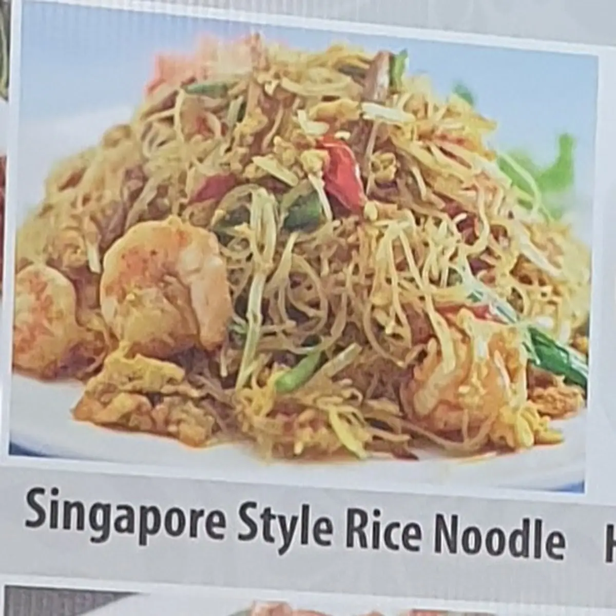 Singapore Rice Nudle