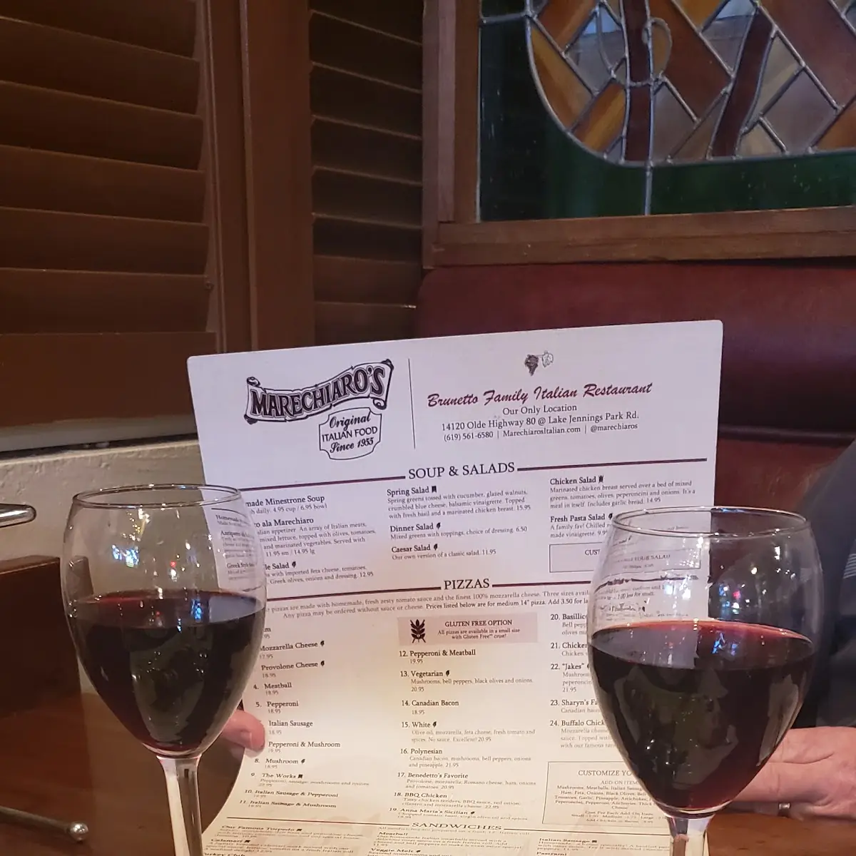 Caprese Salad and Chianti