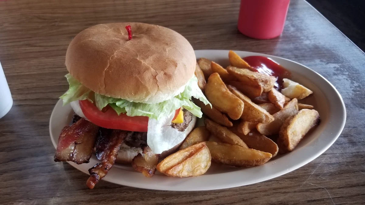 Bacon Cheese Burger Combo
