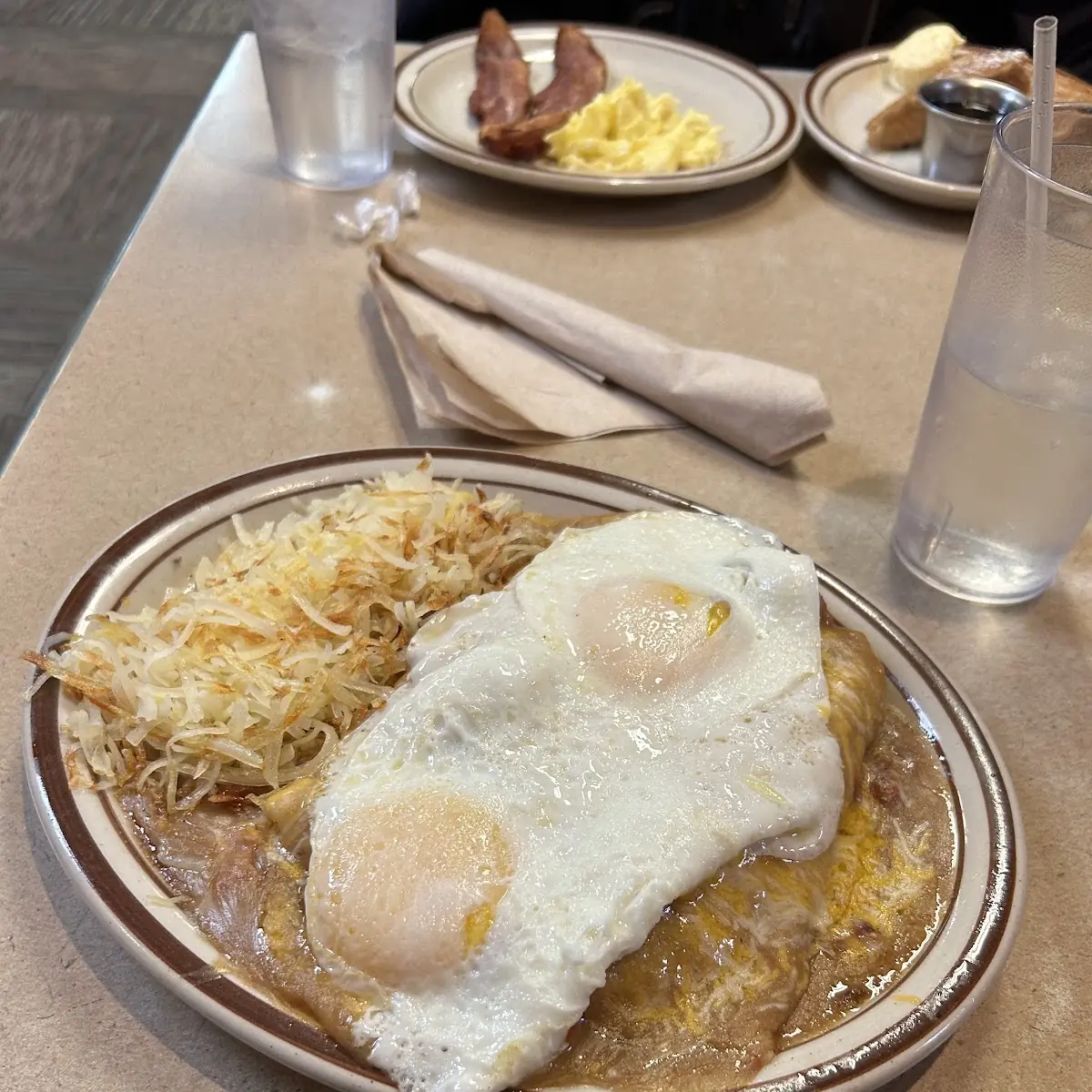 Chicken Fried Steak and Eggs