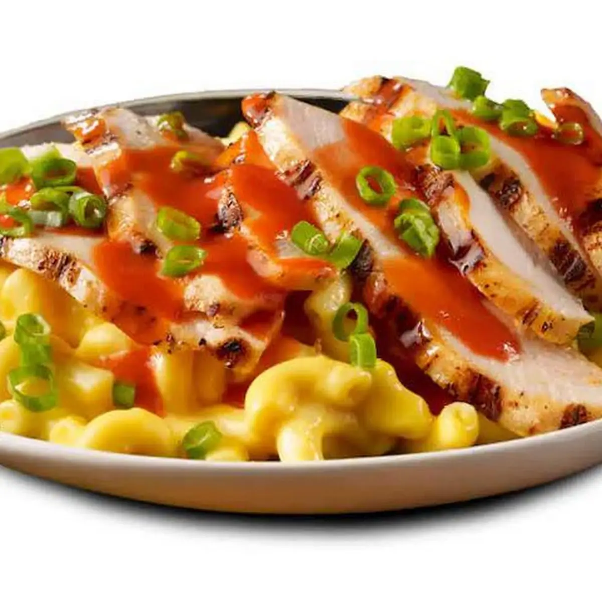 Buffalo Chicken Mac Stack