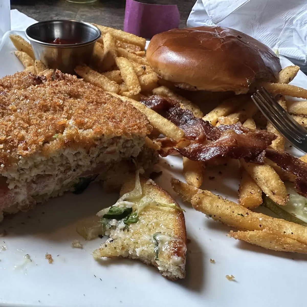 Crab Cake blt