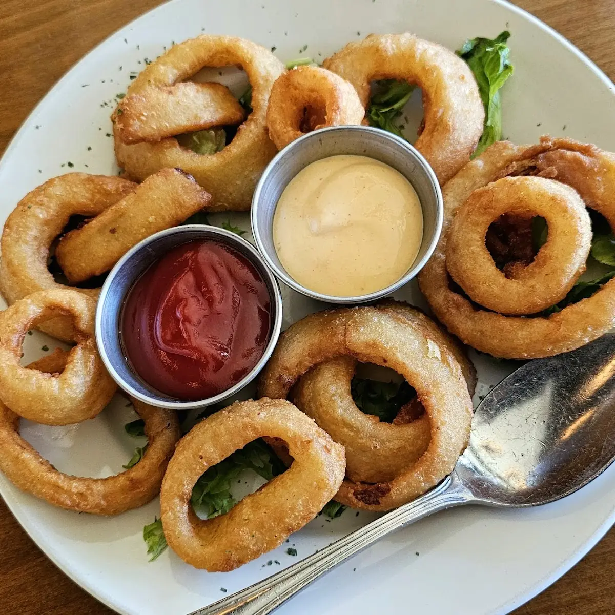 Whisky Battered Onion Rings