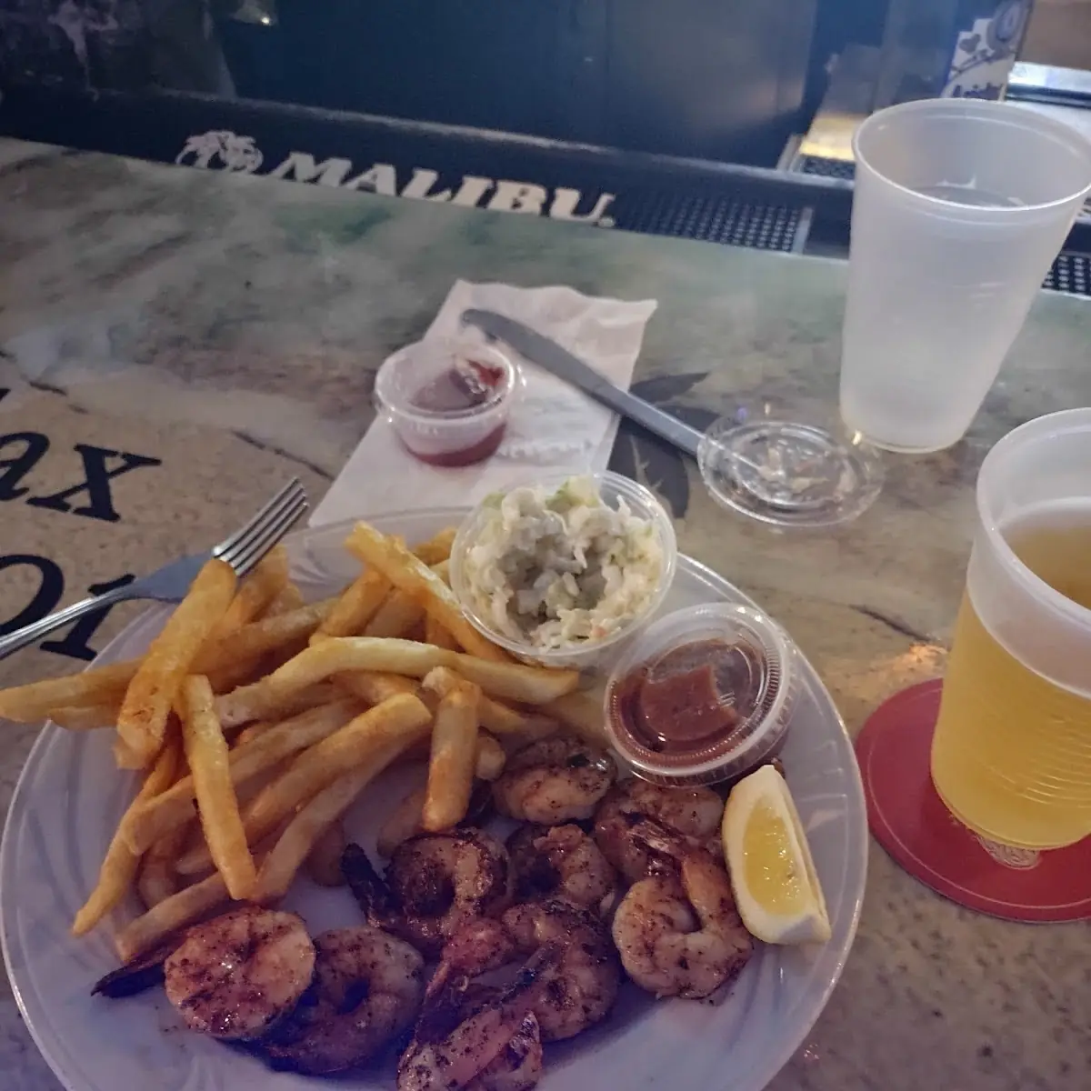 Blackened Shrimp Basket