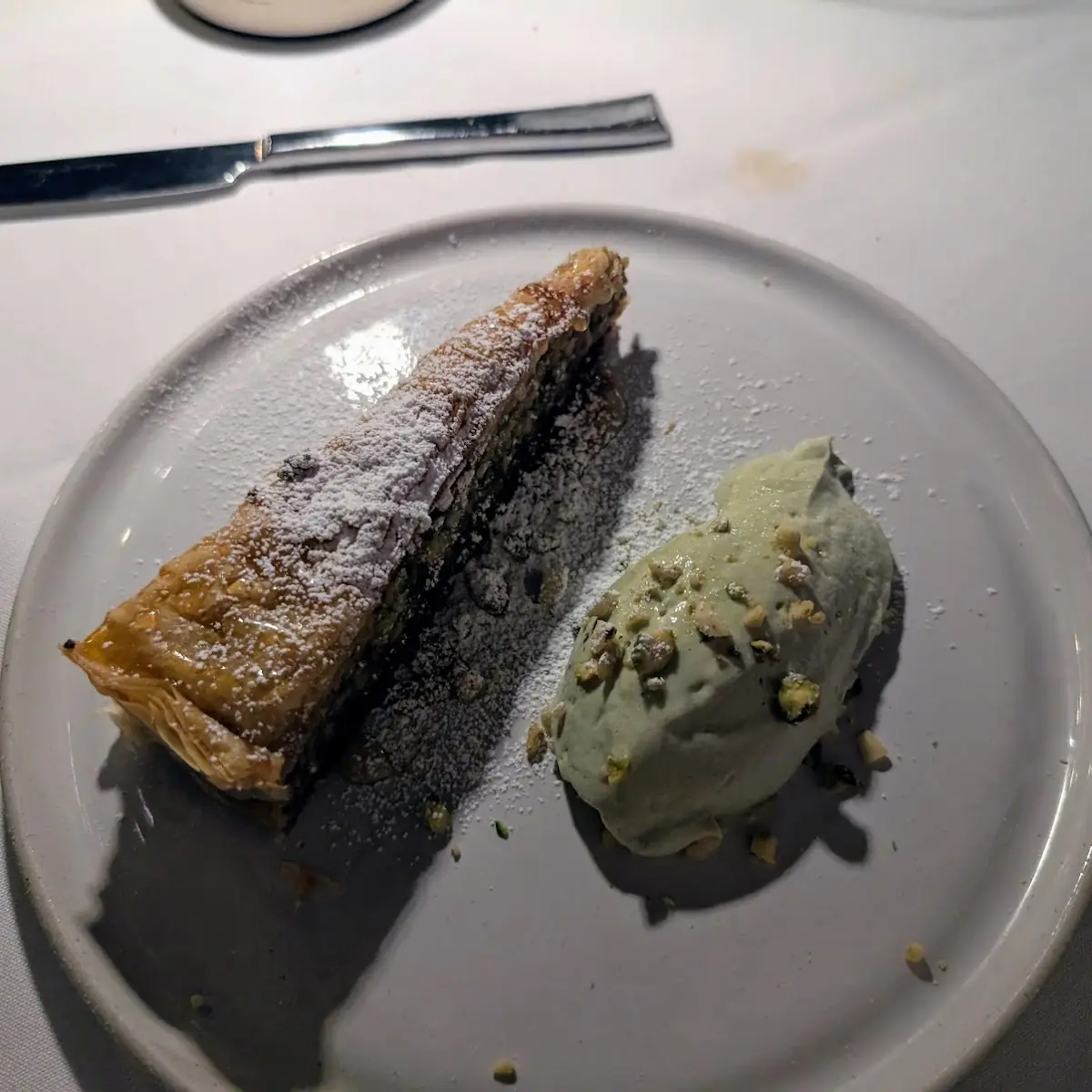 Baklava with Pistachio Cream