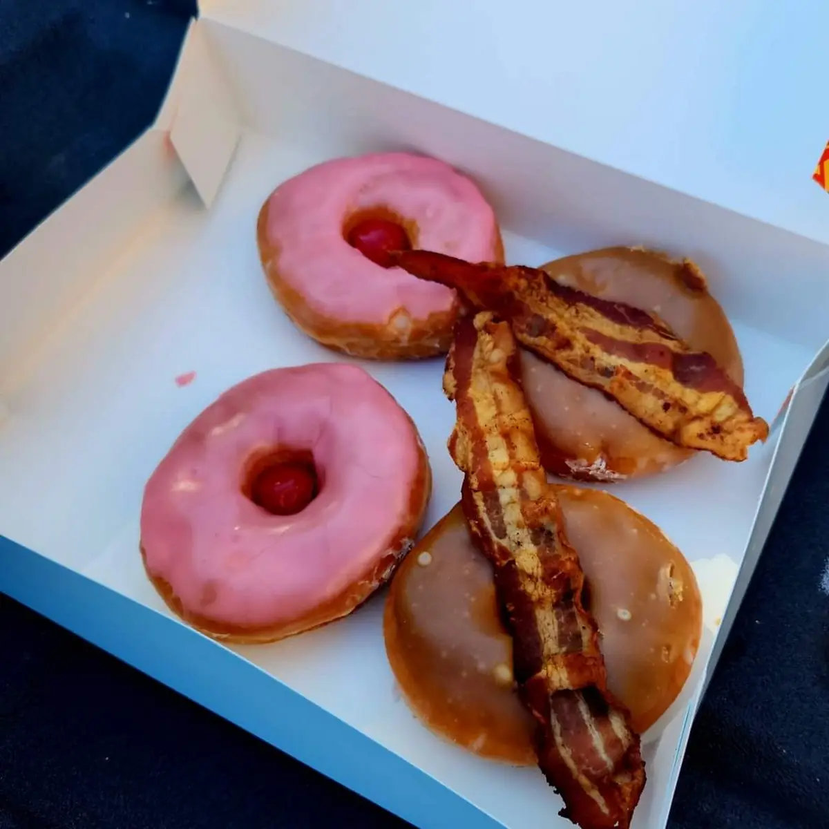 Maple Bacon and Cheerwine Donuts