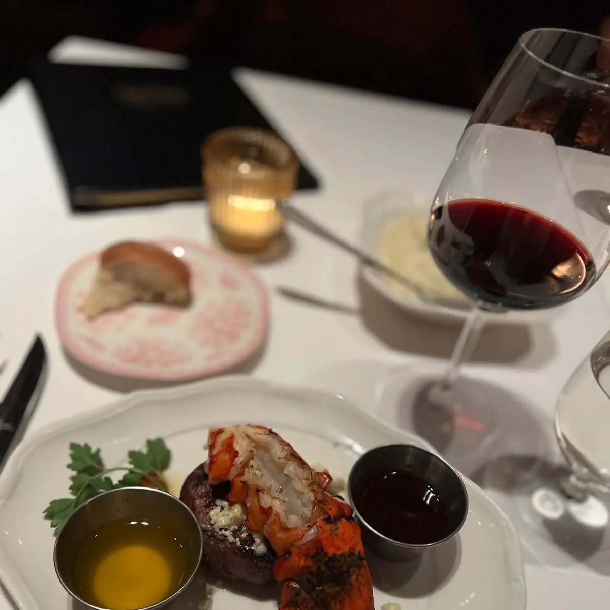 Filet Mignon and Lobster